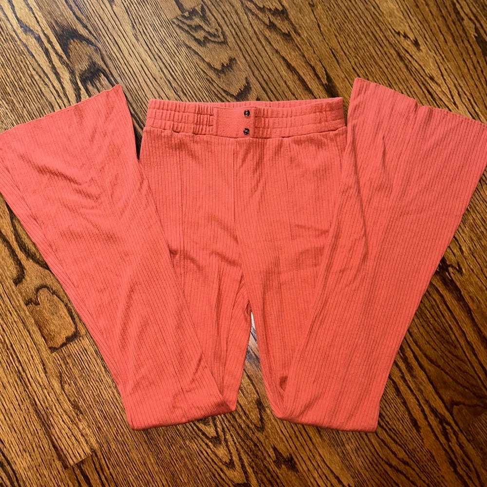 Urban Outfitters Ribbed Flare Pants
